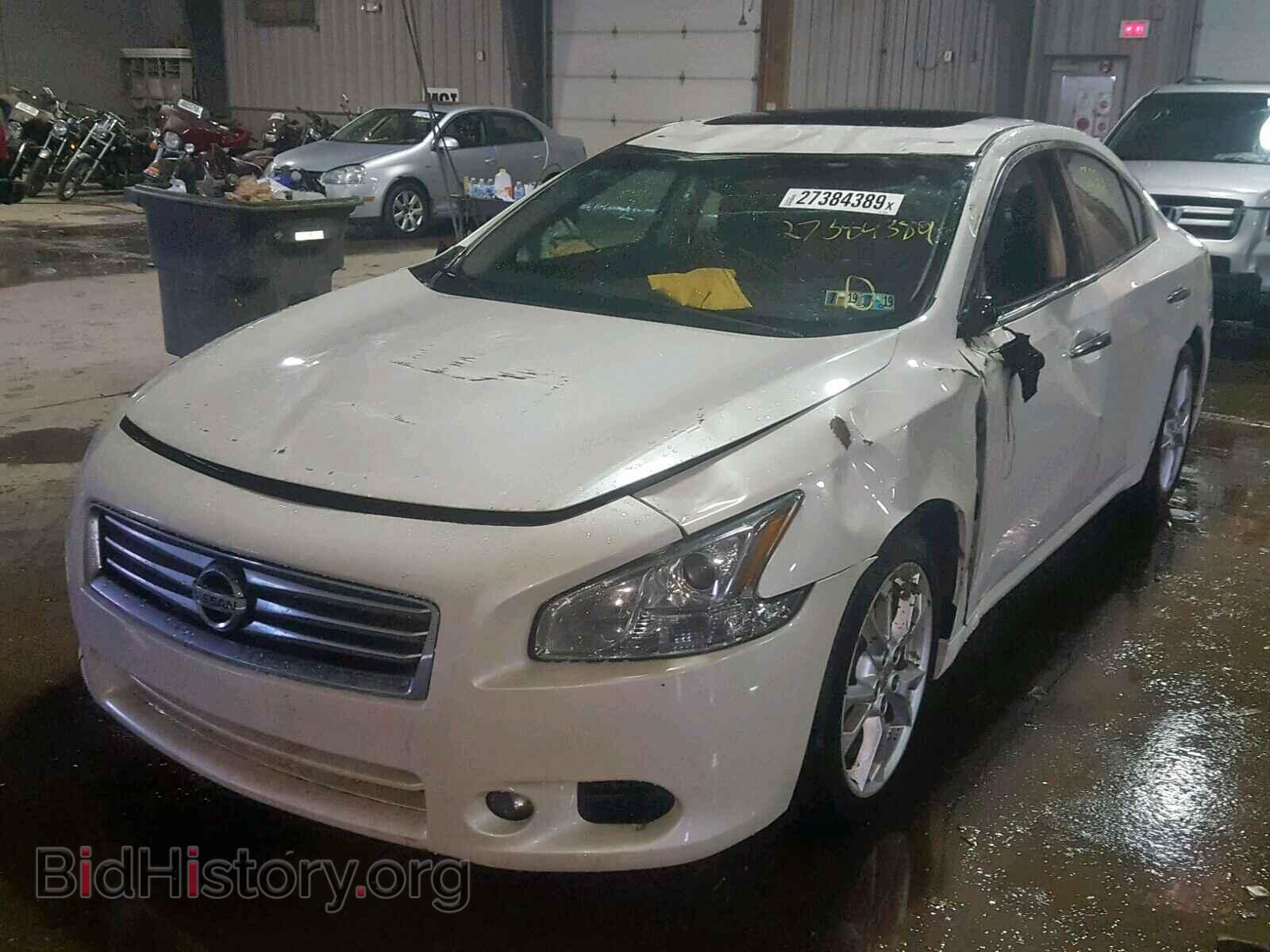 2014 NISSAN MAXIMA S - VIN: 1N4AA5AP9EC498558 - Фото 2