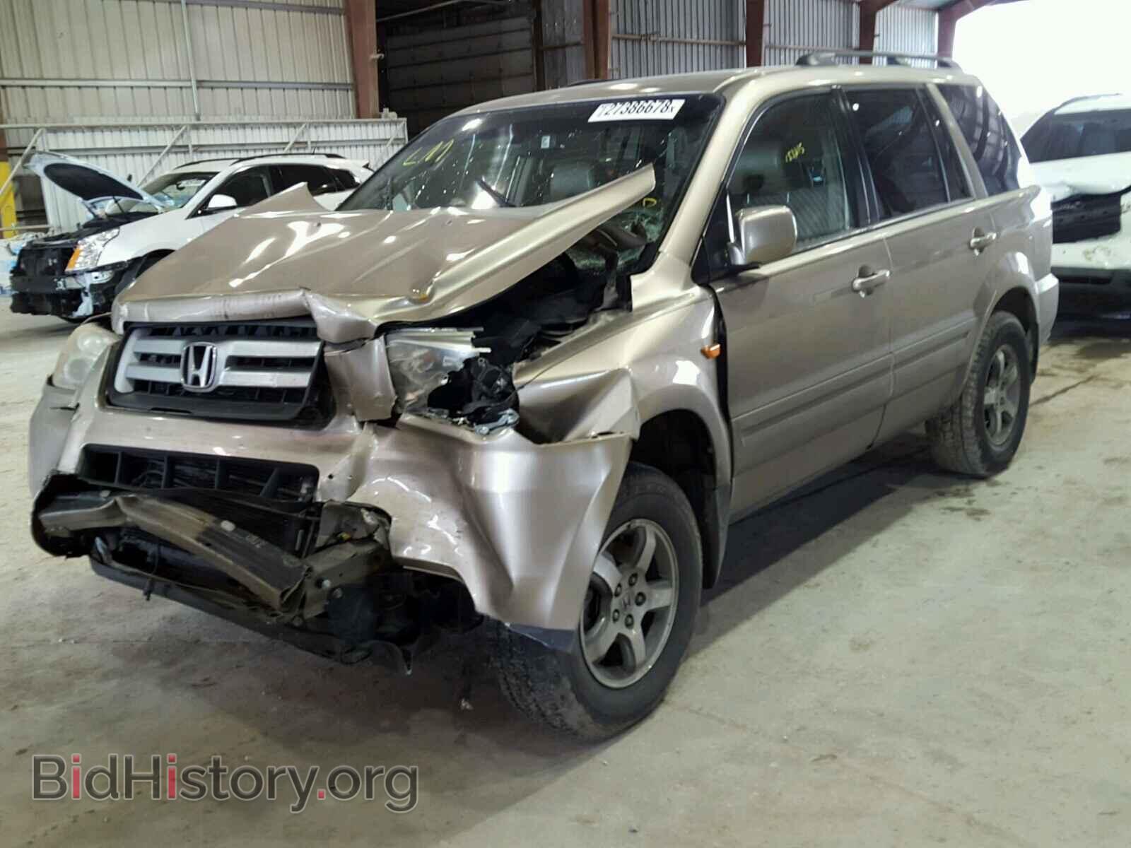 2006 HONDA PILOT - VIN: 5FNYF28506B048993 - Фото 2