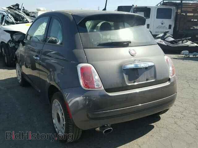 2015 FIAT 500 - VIN: 3C3CFFAR6FT603529 - Фото 3