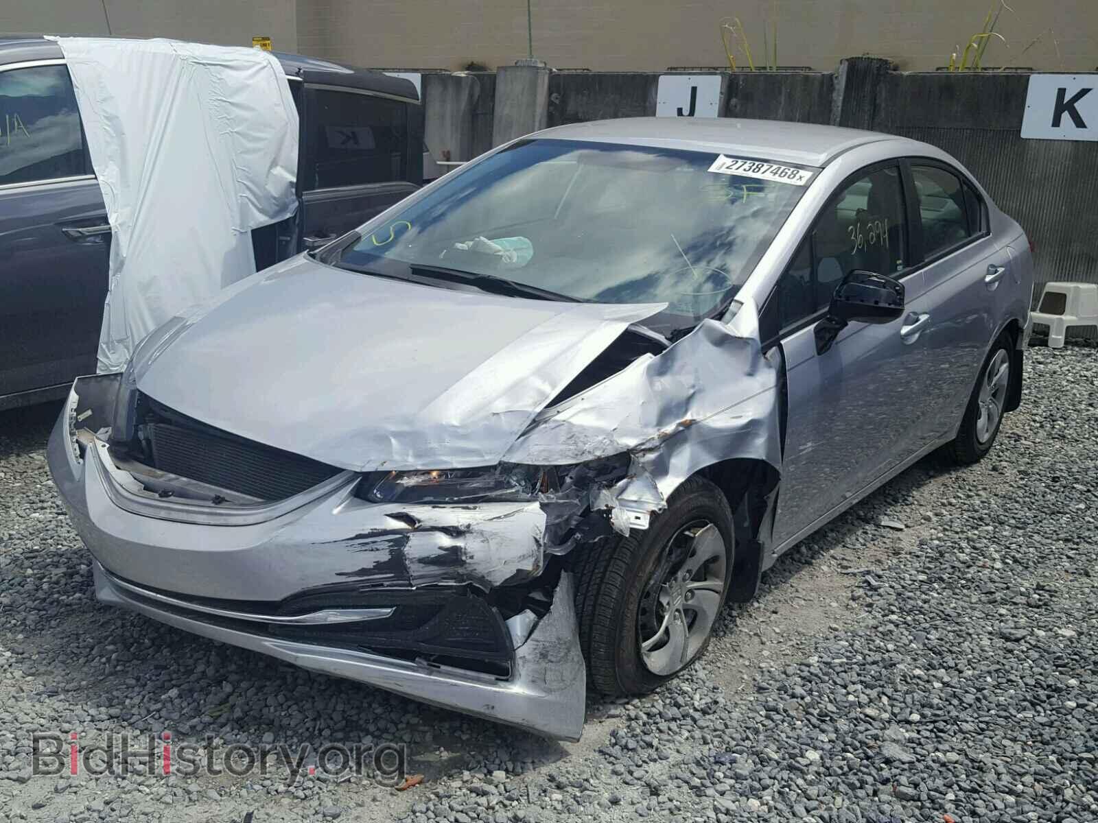 2013 HONDA CIVIC - VIN: 19XFB2F59DE094041 - Фото 2