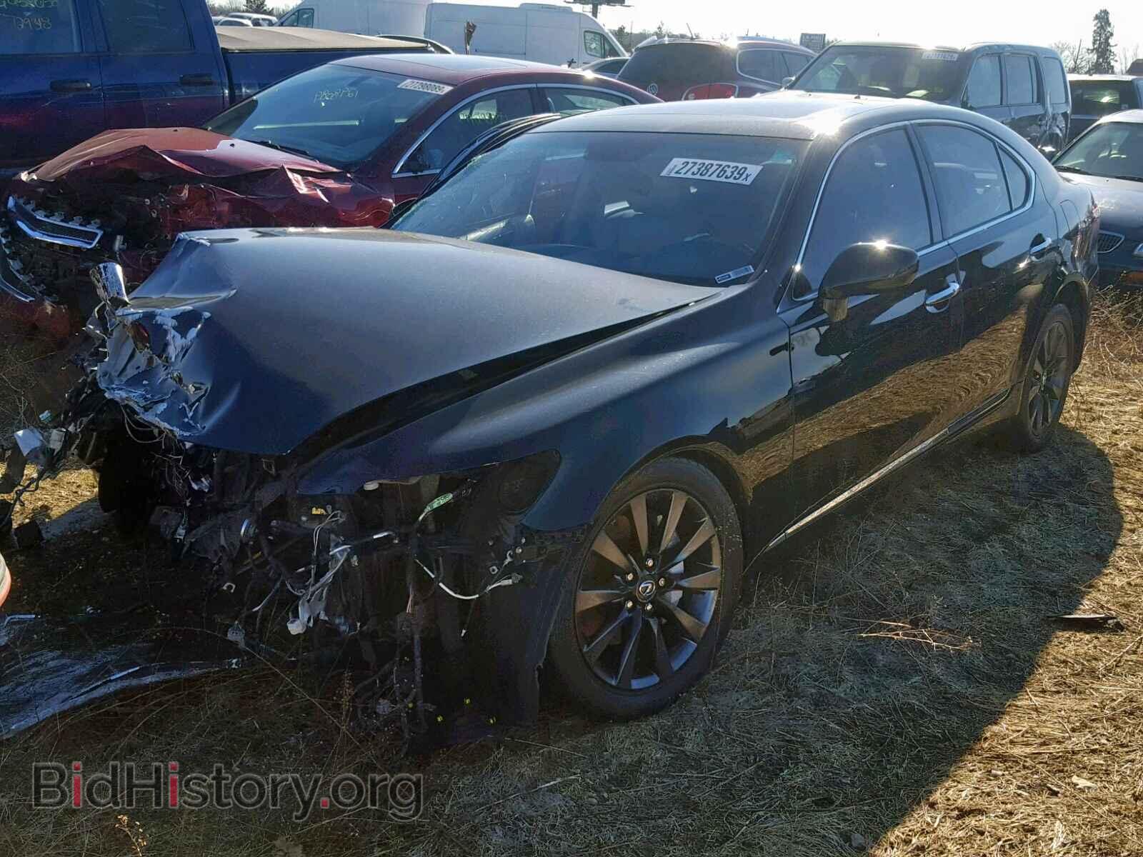 2008 LEXUS LS460 - VIN: JTHBL46F785070417 - Фото 2