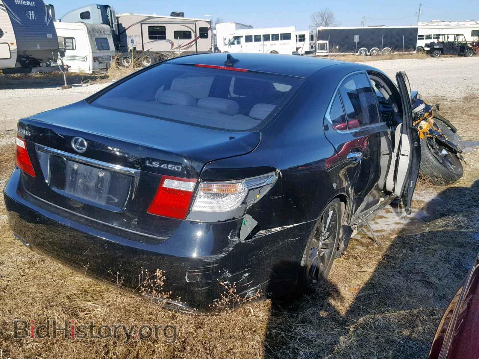 2008 LEXUS LS460 - VIN: JTHBL46F785070417 - Фото 4
