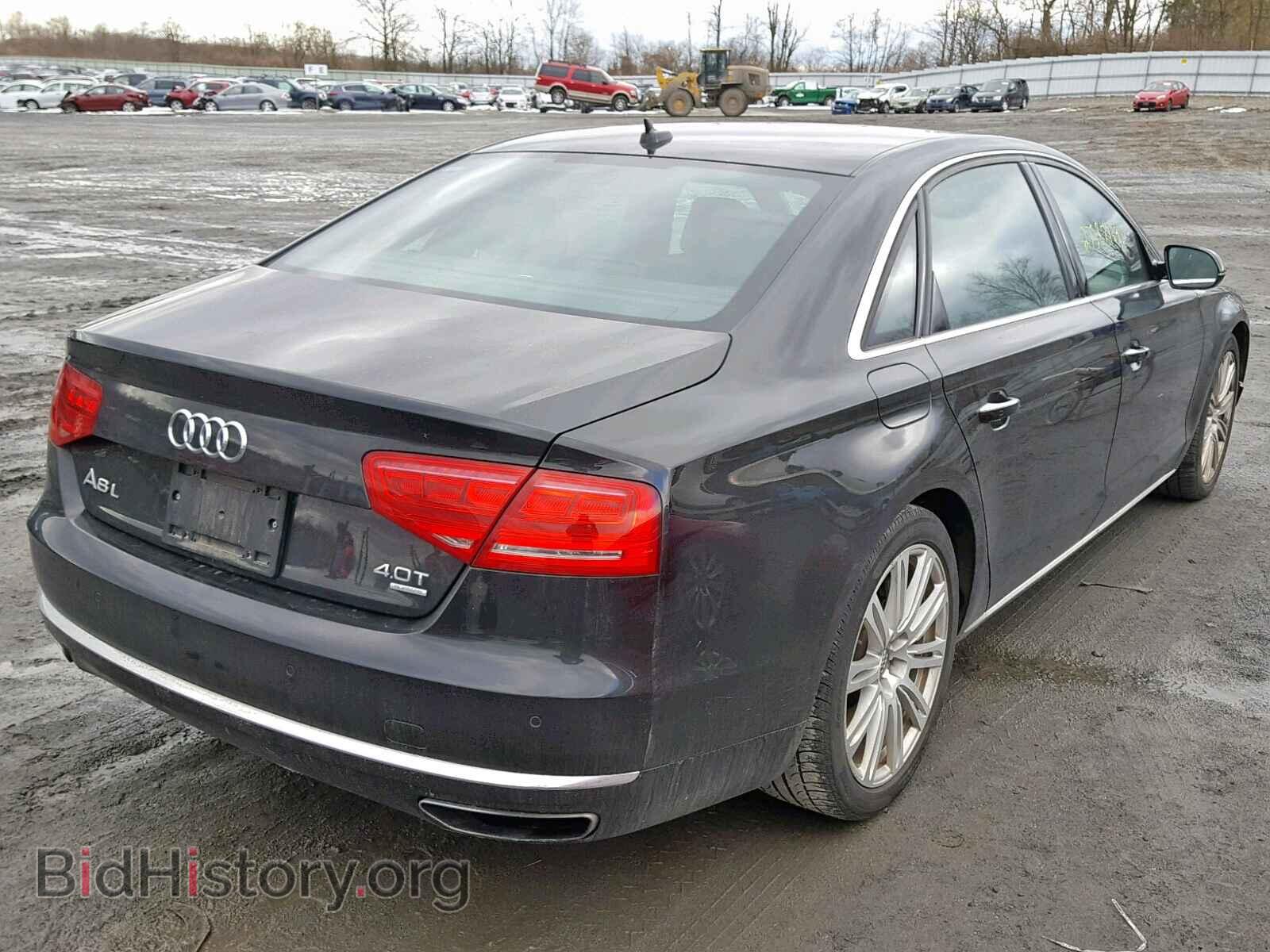 2013 AUDI A8 - VIN: WAUR2AFD1DN011113 - Фото 4