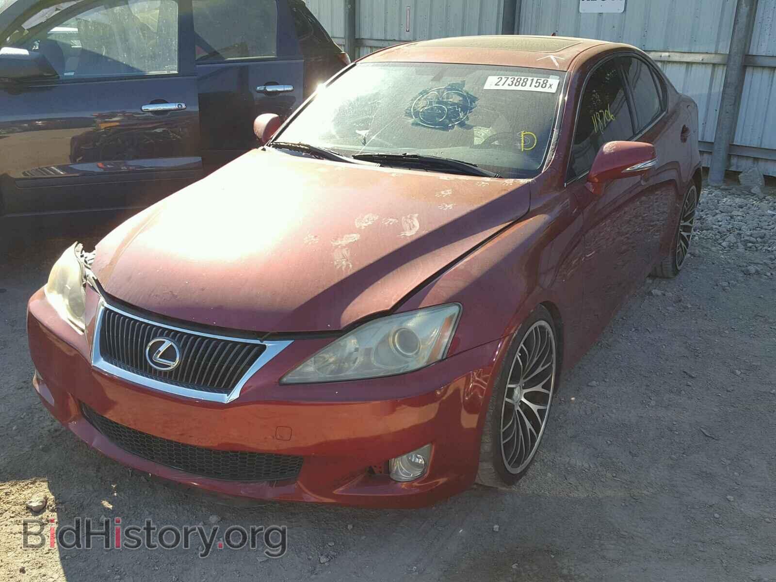 2009 LEXUS IS350 - VIN: JTHBE262X95022715 - Фото 2