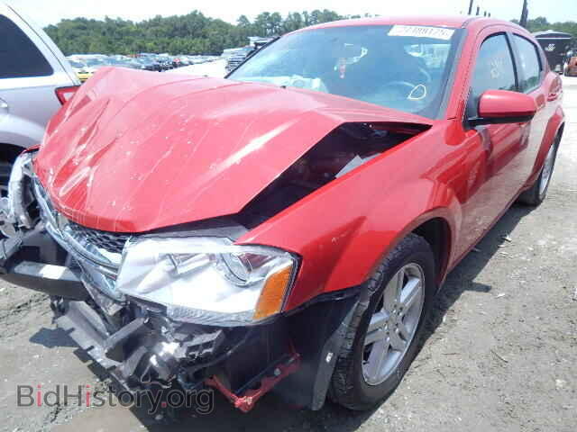 2012 DODGE AVENGER - VIN: 1C3CDZCB3CN251528 - Фото 2