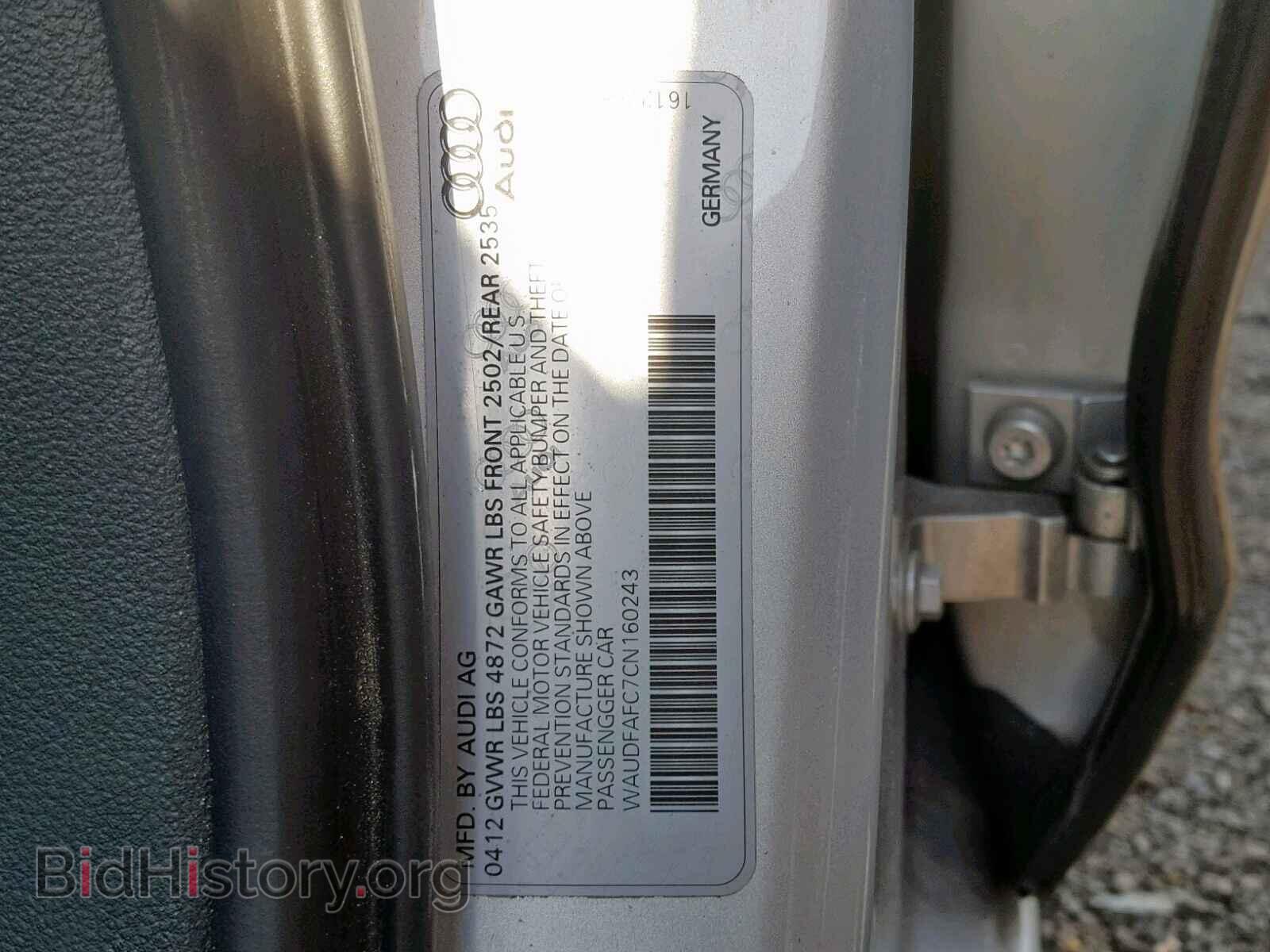 2012 AUDI A6 - VIN: WAUDFAFC7CN160243 - Photo 10