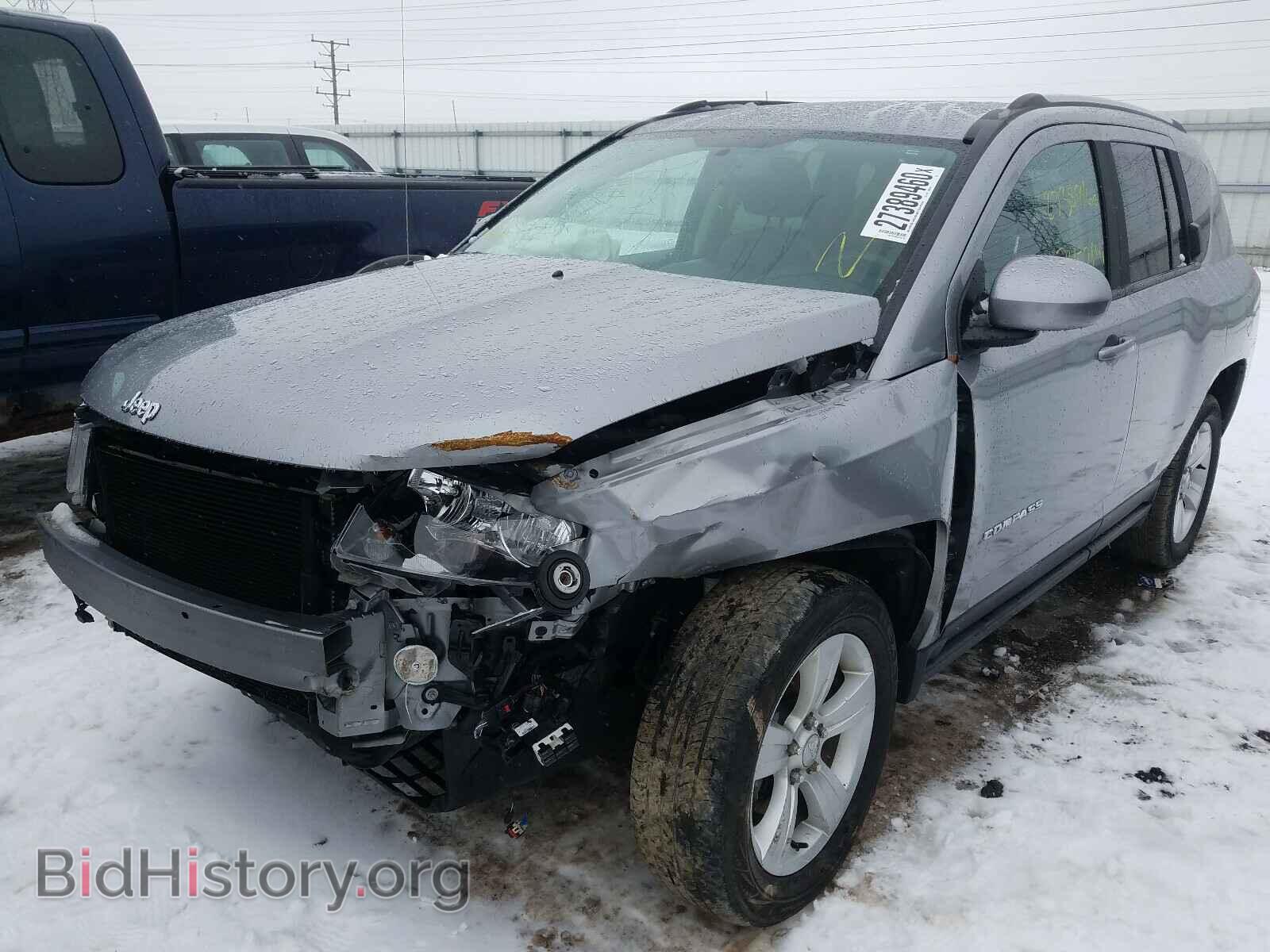2016 JEEP COMPASS - VIN: 1C4NJDEB0GD758900 - Фото 2