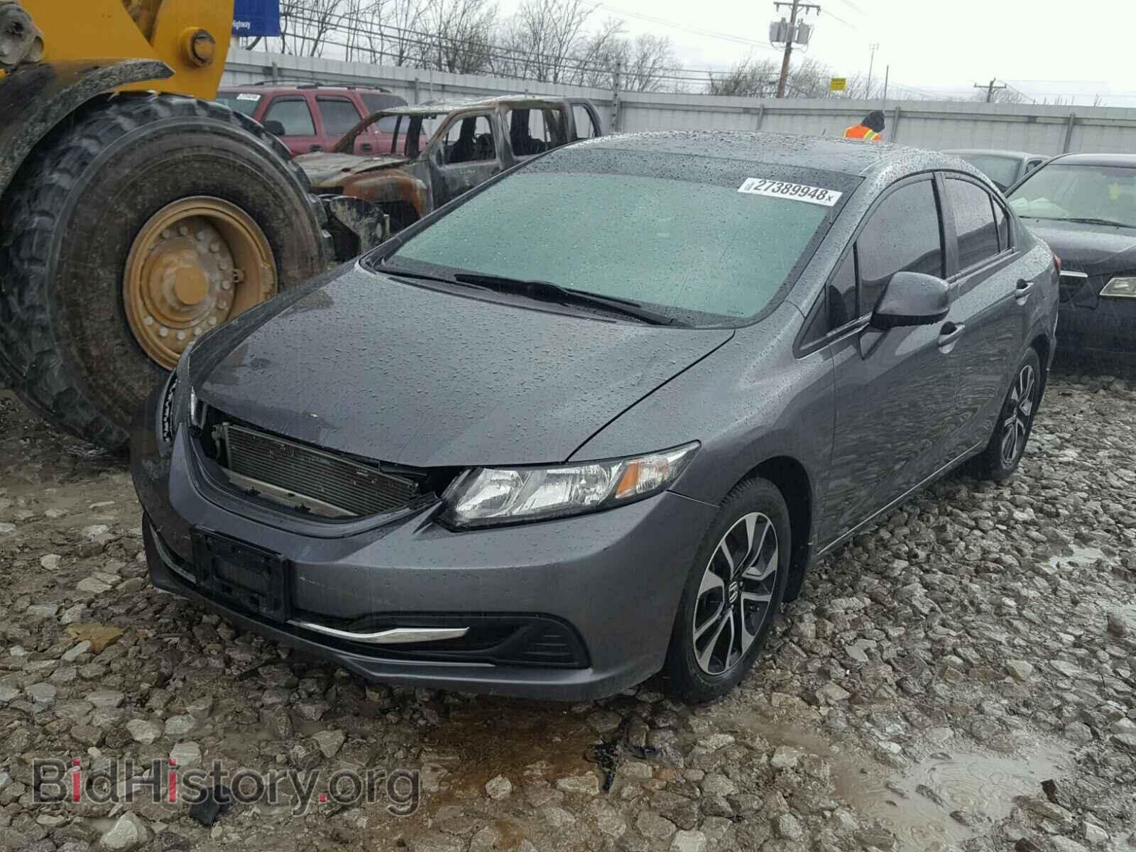 2013 HONDA CIVIC - VIN: 19XFB2F86DE039542 - Фото 2