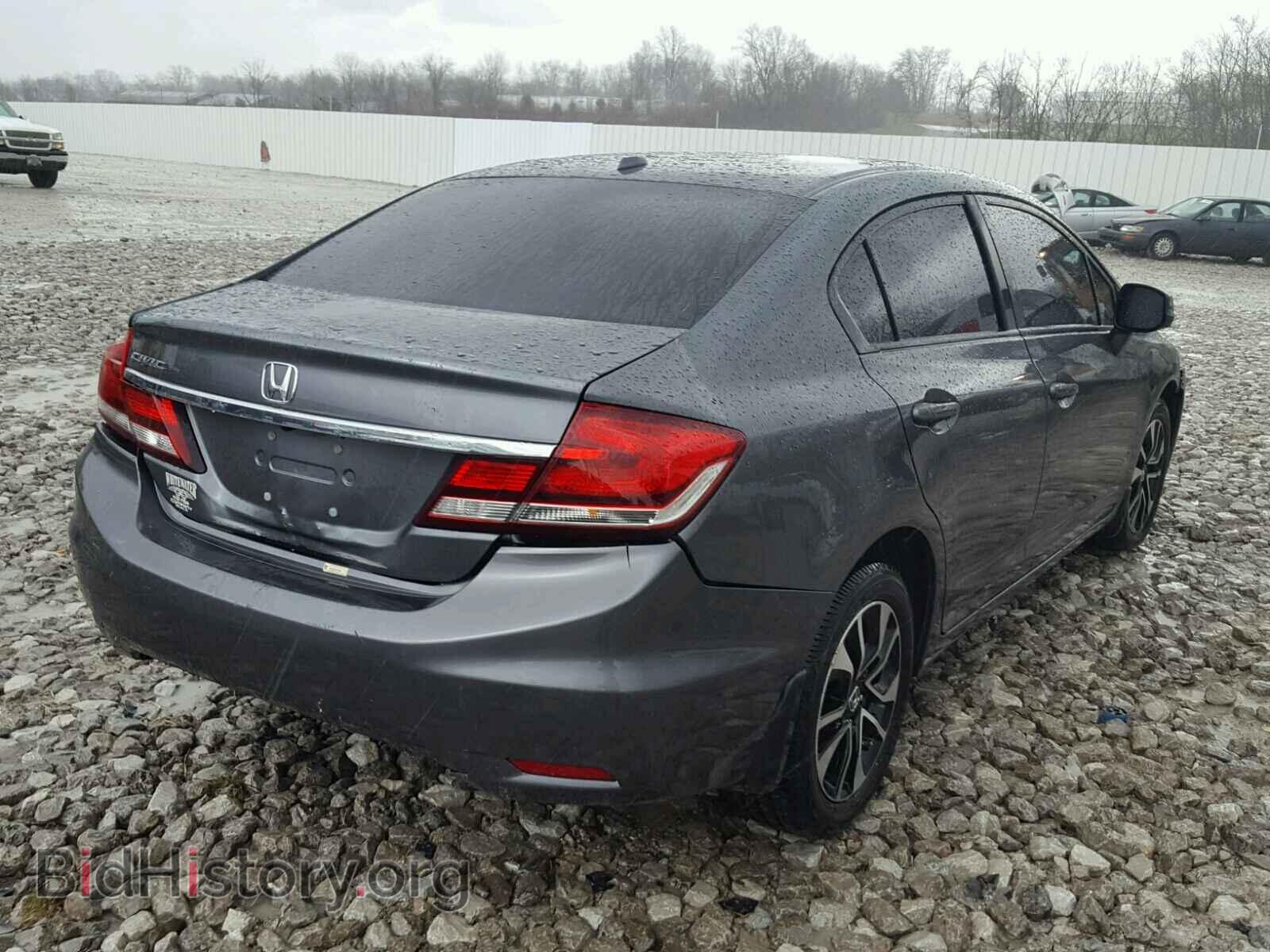 2013 HONDA CIVIC - VIN: 19XFB2F86DE039542 - Фото 4