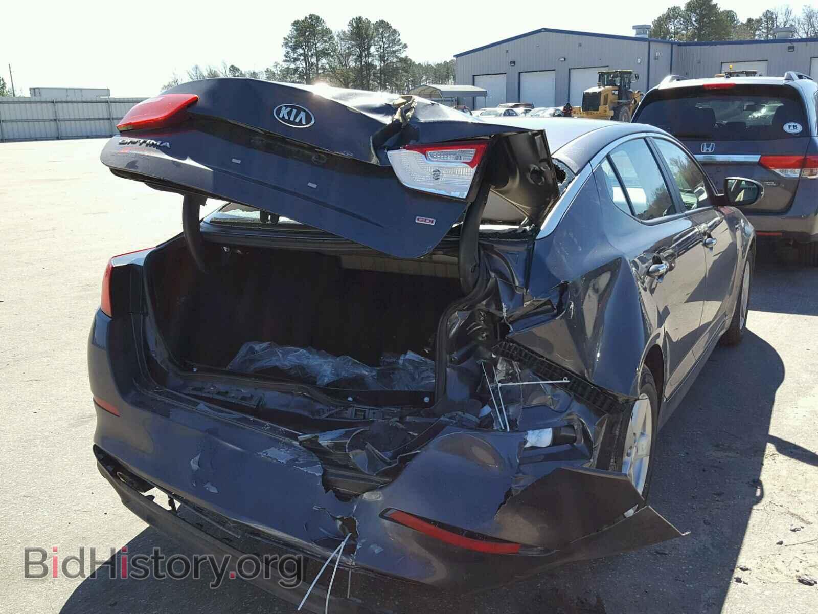2015 KIA OPTIMA - VIN: 5XXGM4A79FG430221 - Фото 4