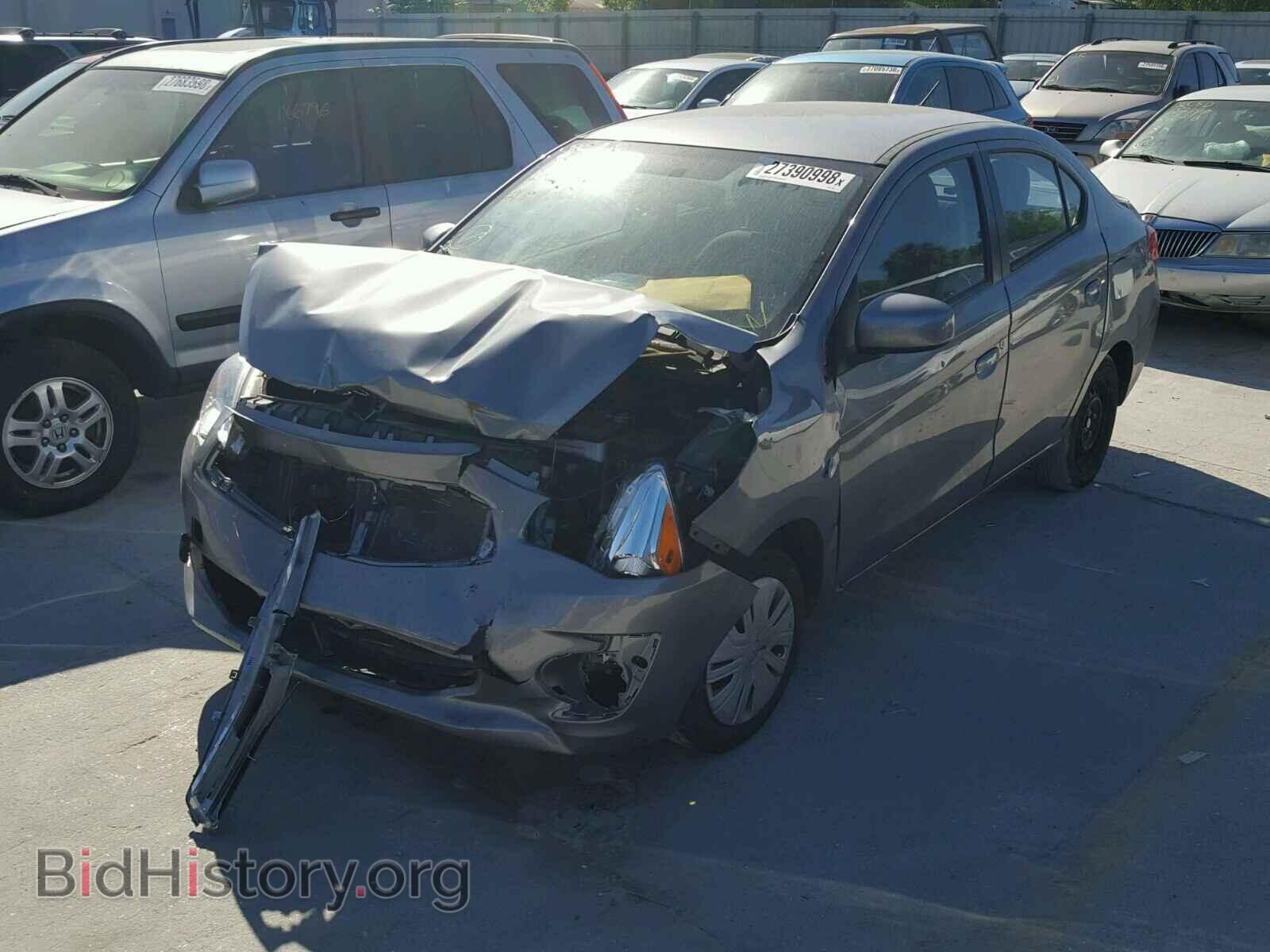 2017 MITSUBISHI MIRAGE - VIN: ML32F3FJ2HHF14072 - Фото 2