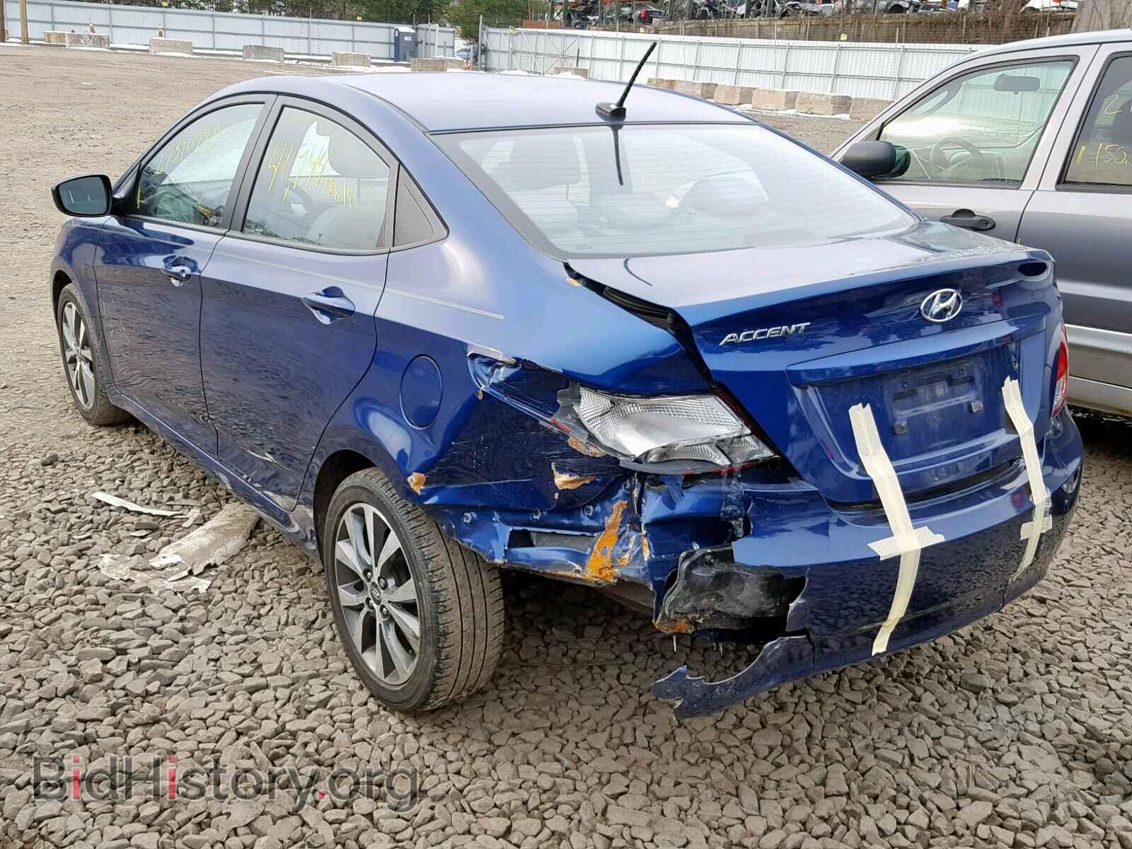 2017 HYUNDAI ACCENT - VIN: KMHCT4AEXHU270066 - Фото 3