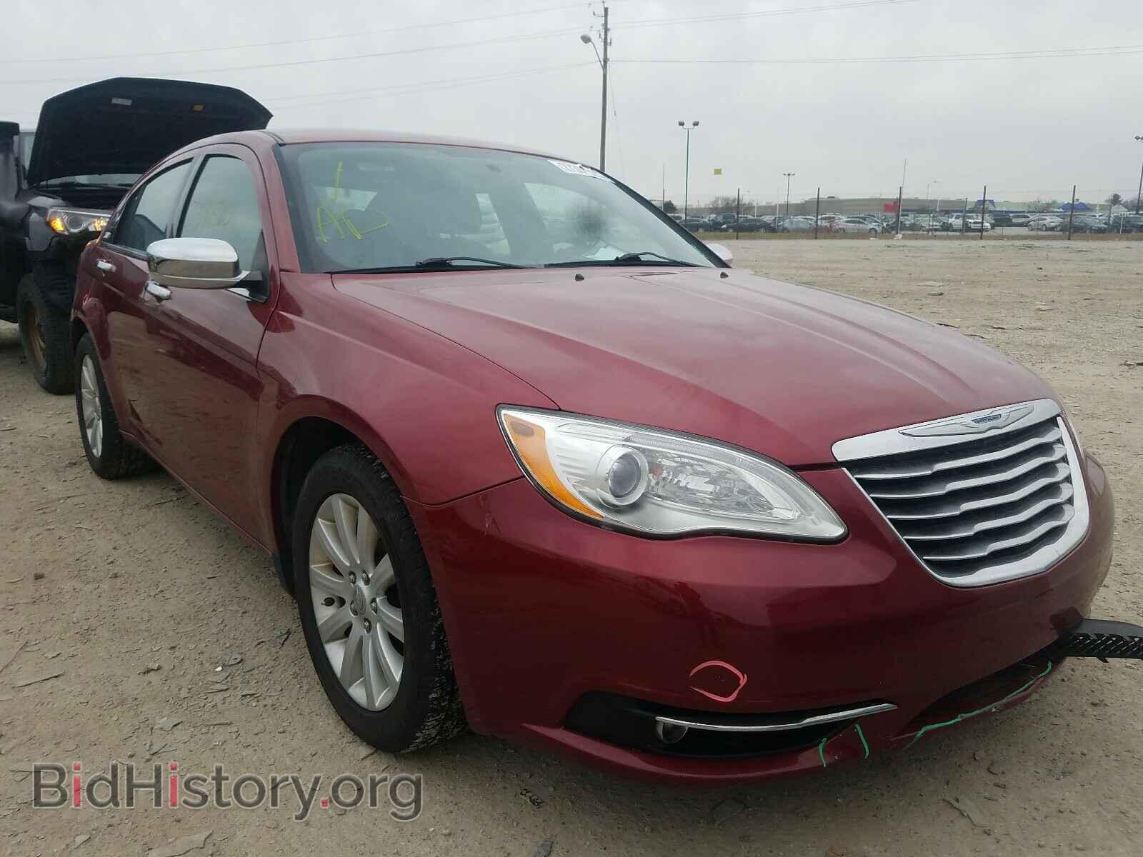 Фотография 1C3CCBCG6DN525876 - CHRYSLER 200 2013