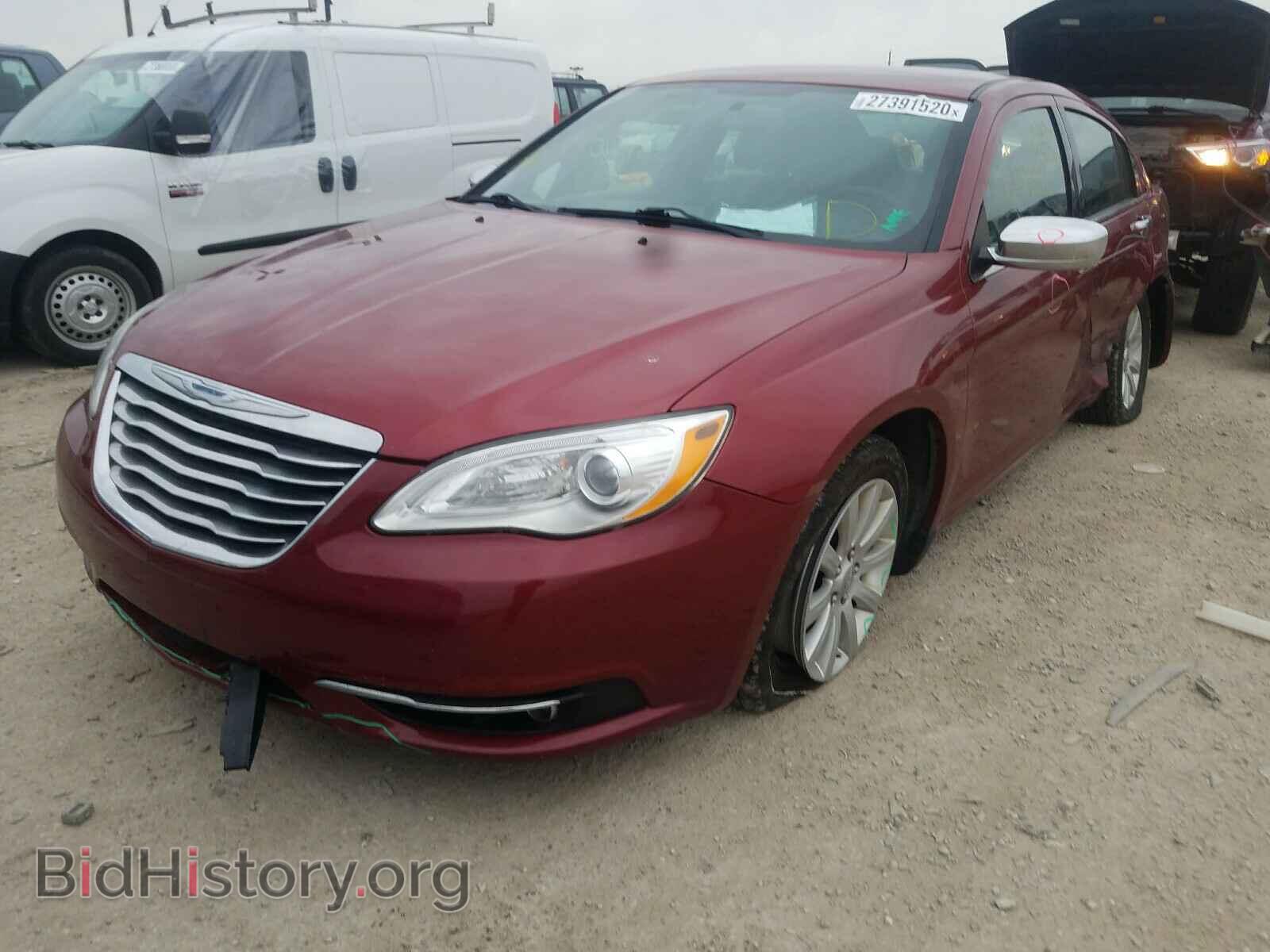 2013 CHRYSLER 200 - VIN: 1C3CCBCG6DN525876 - Фото 2