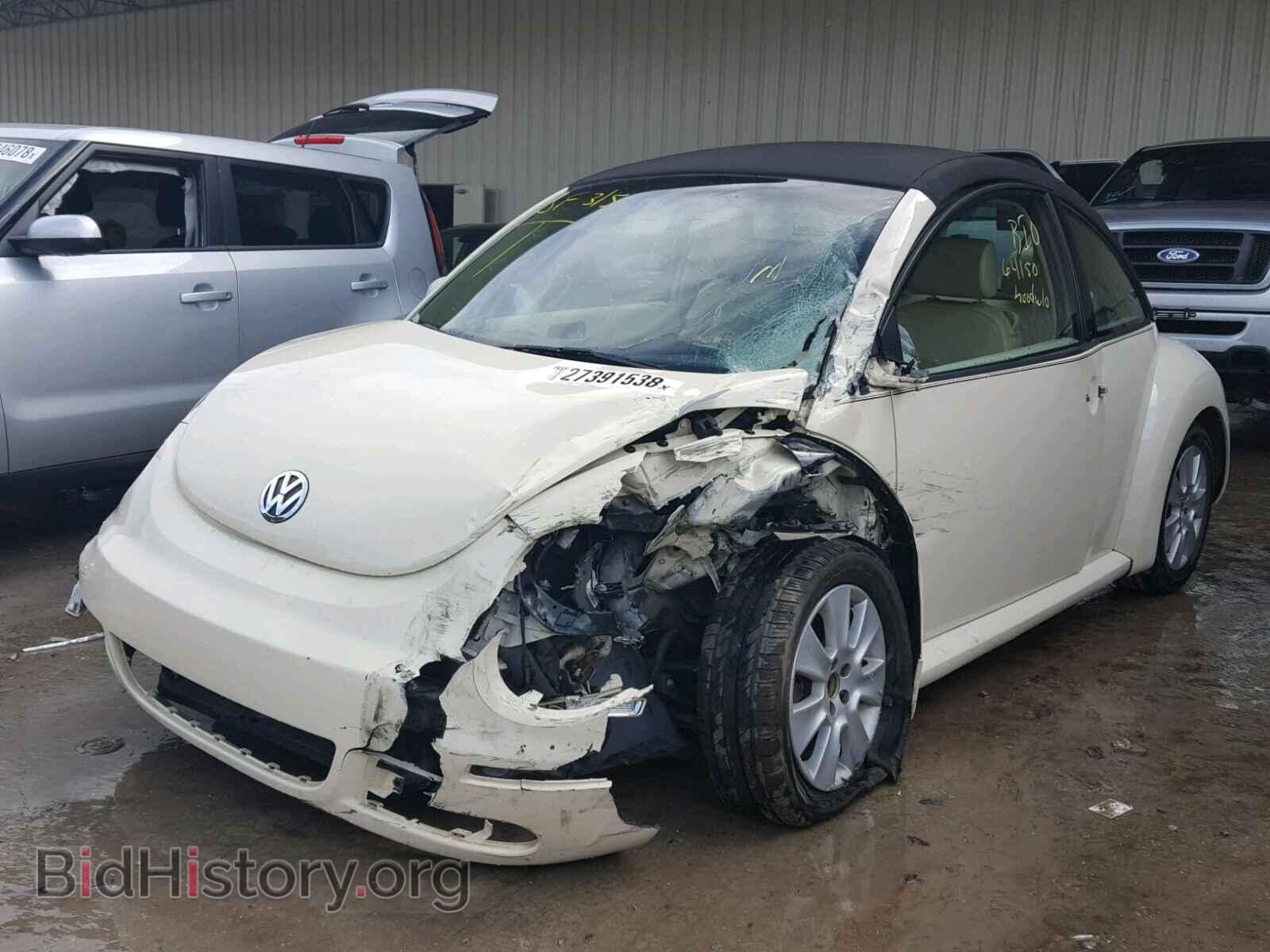 2009 VOLKSWAGEN BEETLE - VIN: 3VWPW31C99M501080 - Фото 2