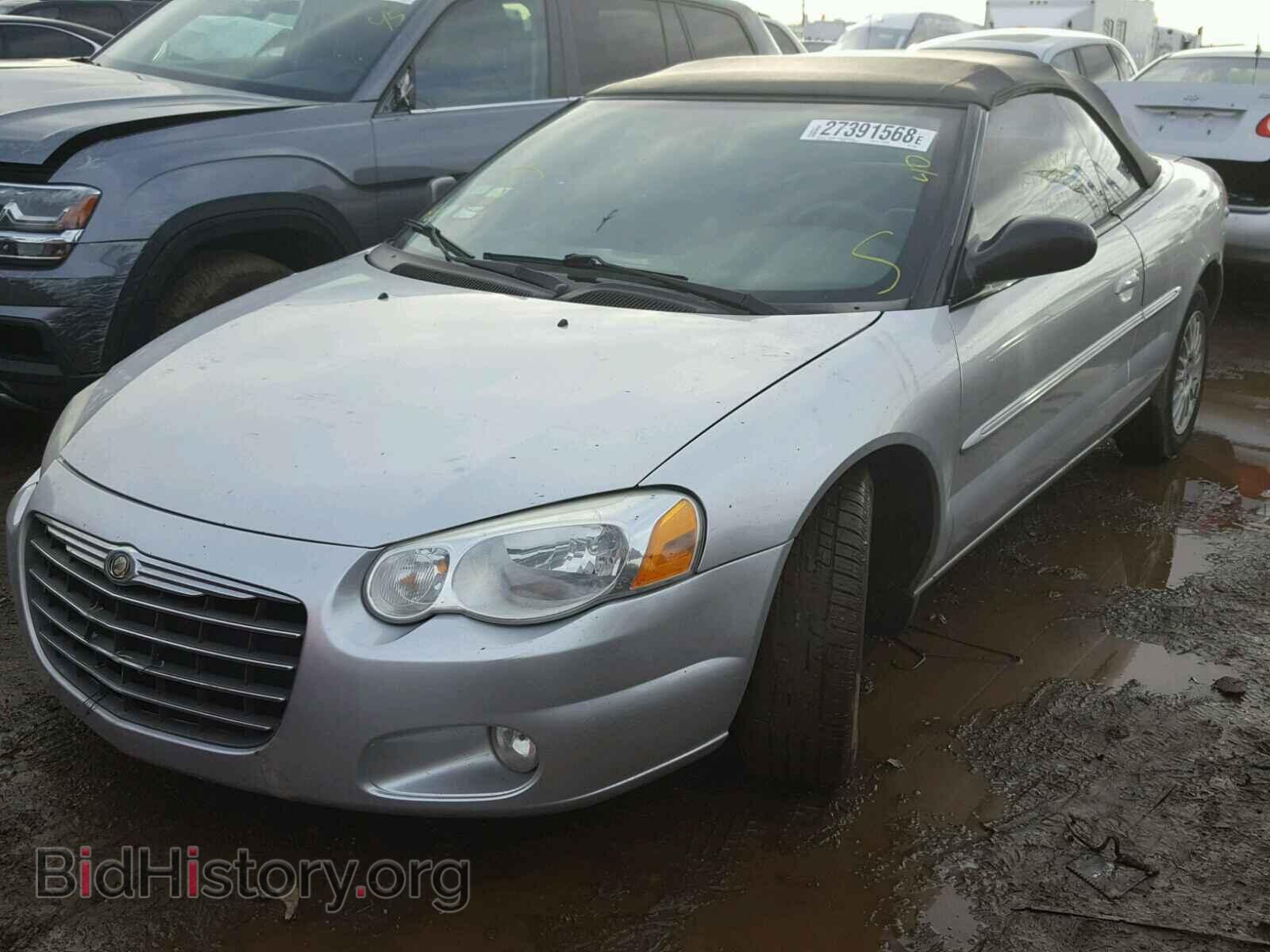 2006 CHRYSLER SEBRING - VIN: 1C3EL55R96N257689 - Фото 2