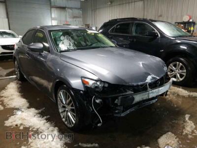 2015 Lexus IS IS 250, charcoal — VIN JTHCF1D25F5019490, Copart