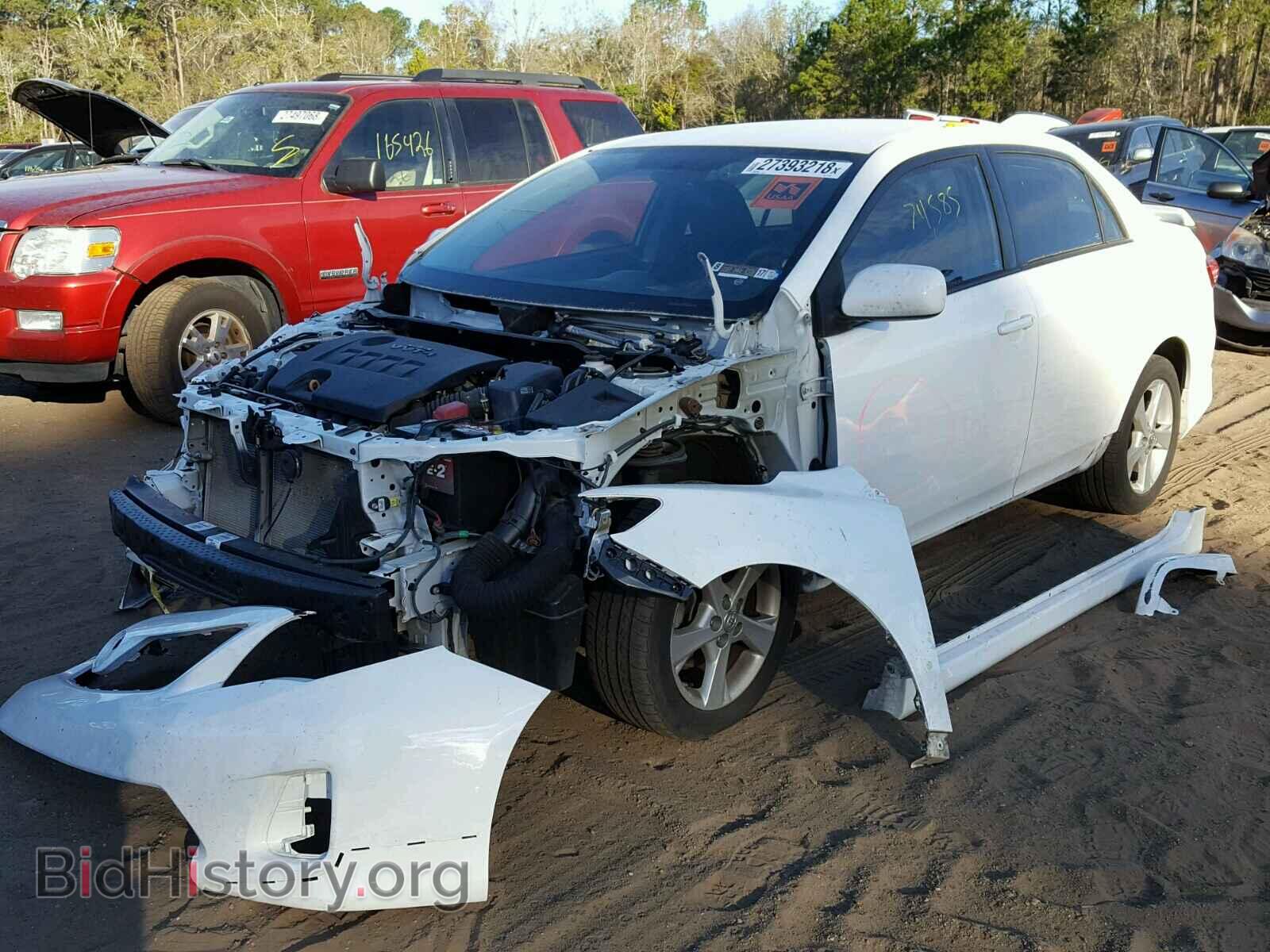 2012 TOYOTA COROLLA BA - VIN: 5YFBU4EE6CP011913 - Фото 2