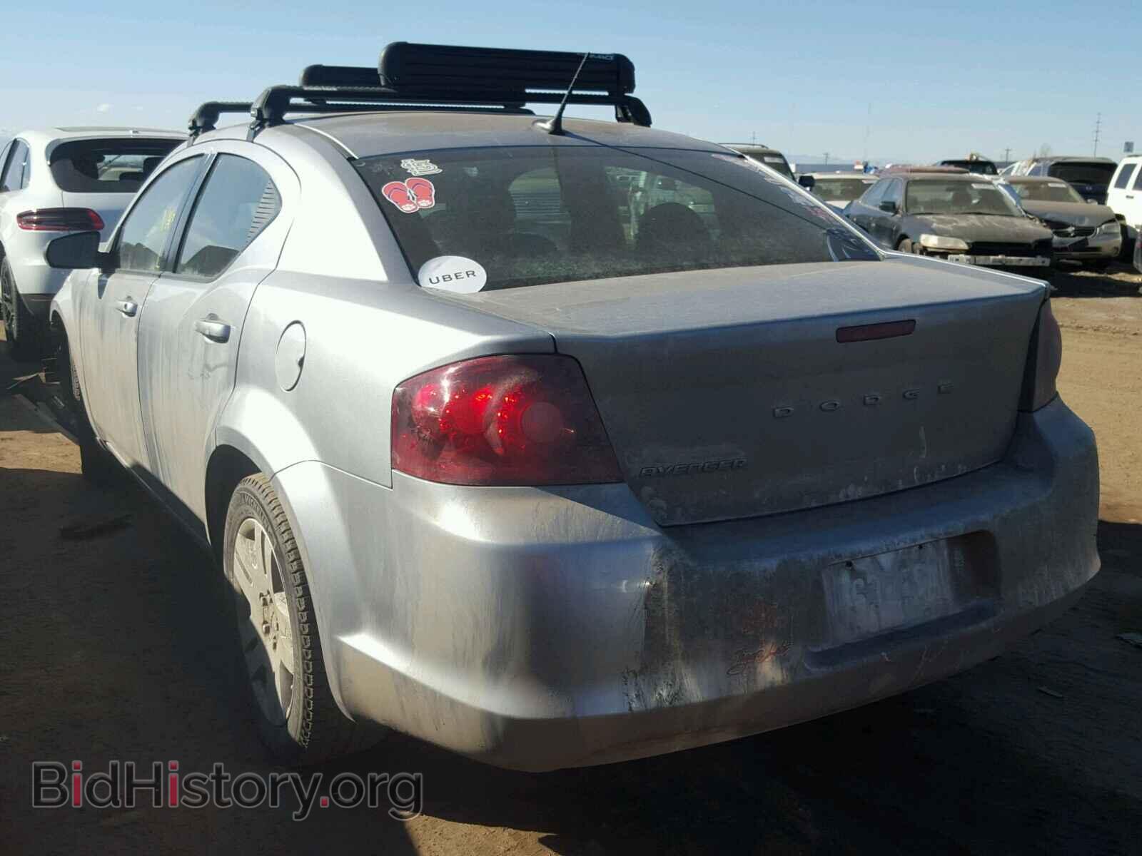 2013 DODGE AVENGER - VIN: 1C3CDZAB5DN684434 - Фото 3