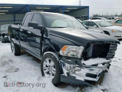 2013 RAM 1500 SLT, черный — VIN 1C6RR7GT7DS653559, Copart