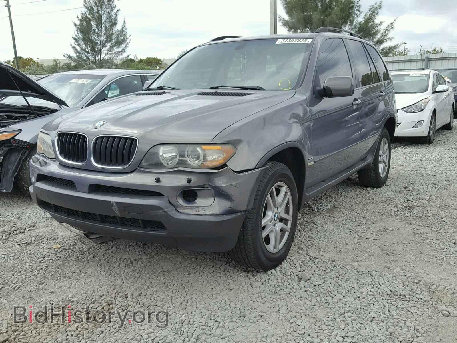 2006 BMW X5 - VIN: 5UXFA13576LY32123 - Фото 2