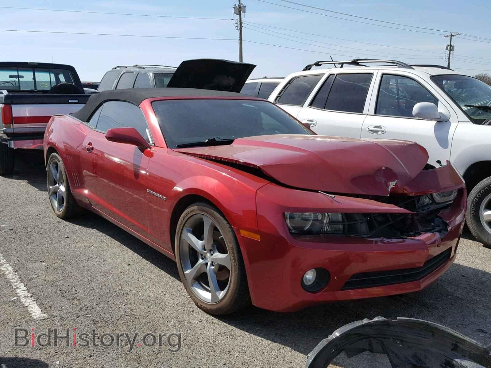 Фотография 2G1FB3D38D9107666 - CHEVROLET CAMARO 2013