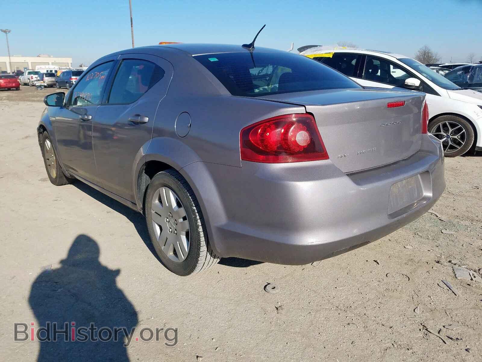 2013 DODGE AVENGER - VIN: 1C3CDZAB8DN589723 - Фото 3