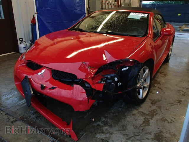 2007 MITSUBISHI ECLIPSE - VIN: 4A3AL25F67E026939 - Фото 2