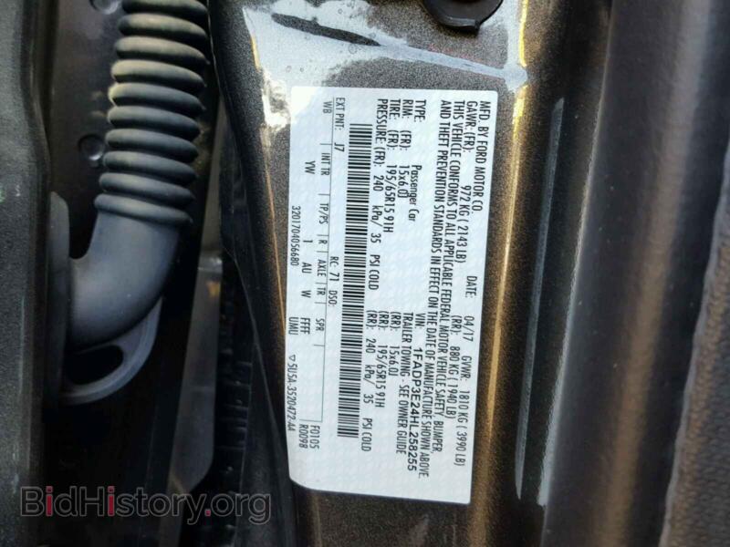 2017 Ford FOCUS (VIN 1FADP3E24HL258255) — photo 10 of 10