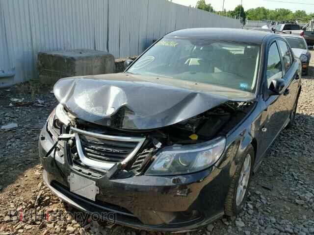 2008 SAAB 9 3 - VIN: YS3FB49YX81125347 - Фото 2