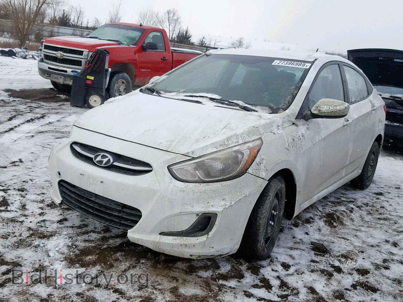 2016 HYUNDAI ACCENT - VIN: KMHCT4AE8GU967184 - Фото 2