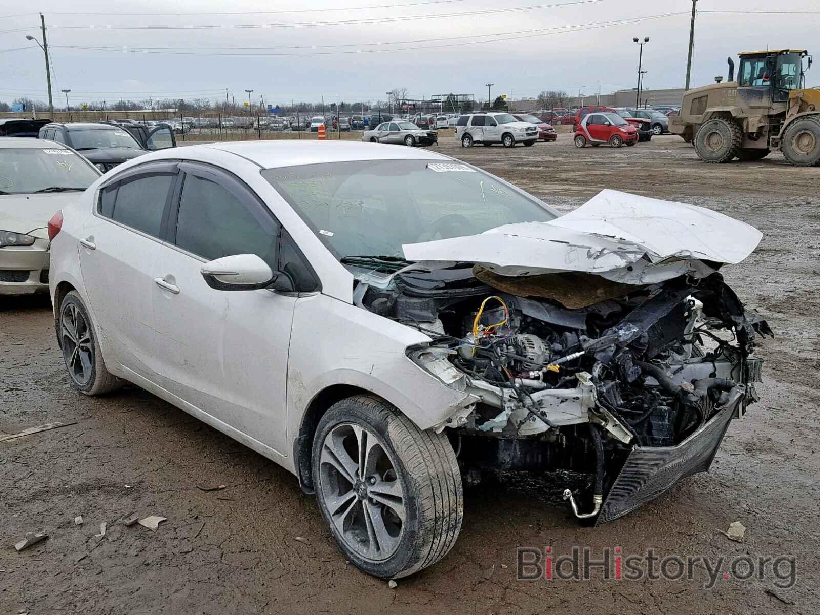 Photo KNAFX4A84E5076703 - KIA FORTE EX 2014