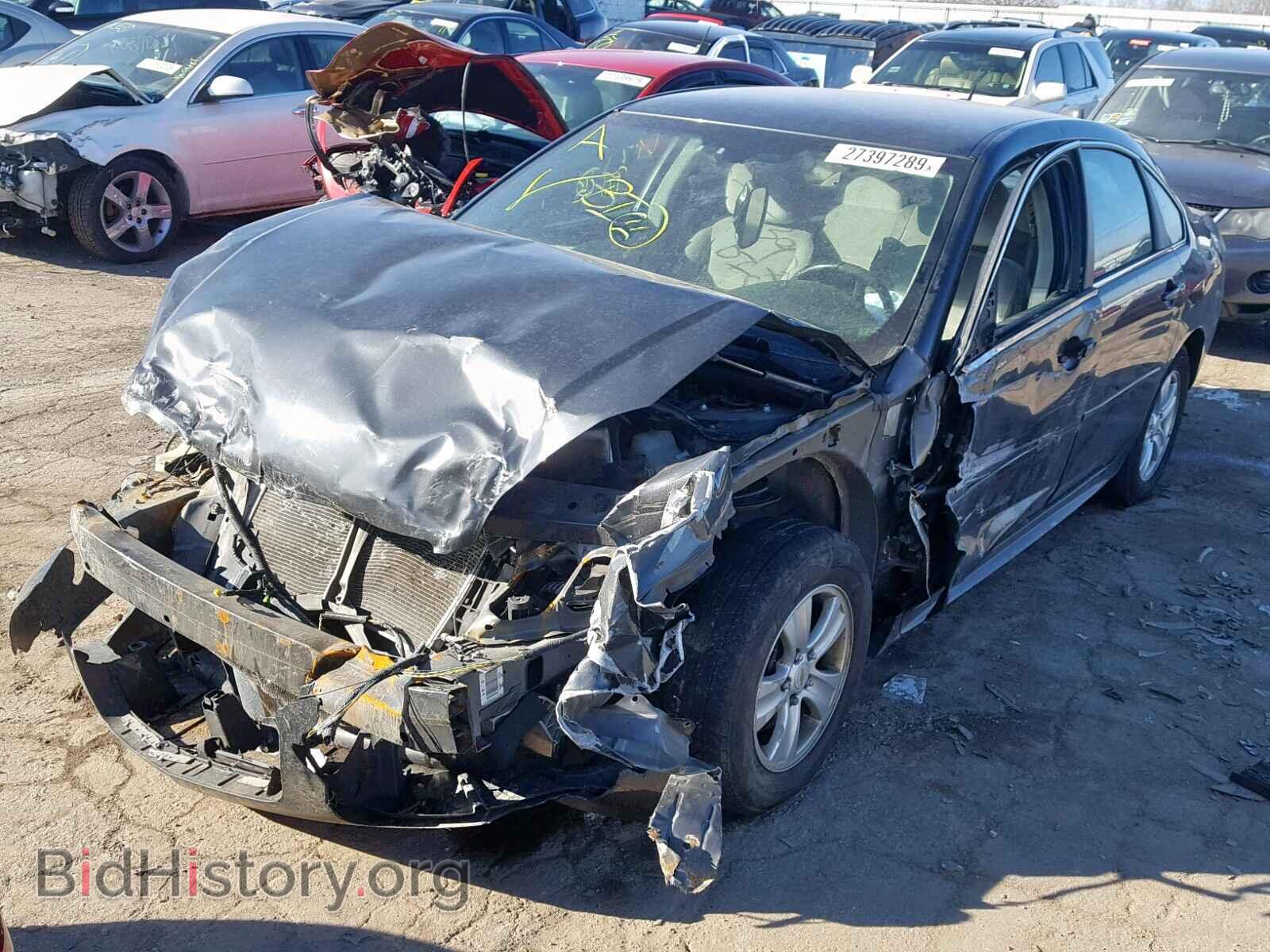 2013 CHEVROLET IMPALA - VIN: 2G1WA5E33D1123799 - Фото 2