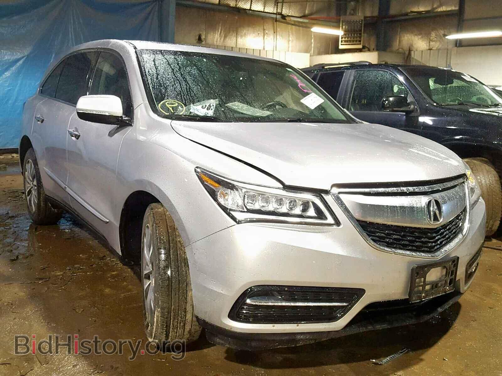 Фотография 5FRYD4H45EB034870 - ACURA MDX 2014