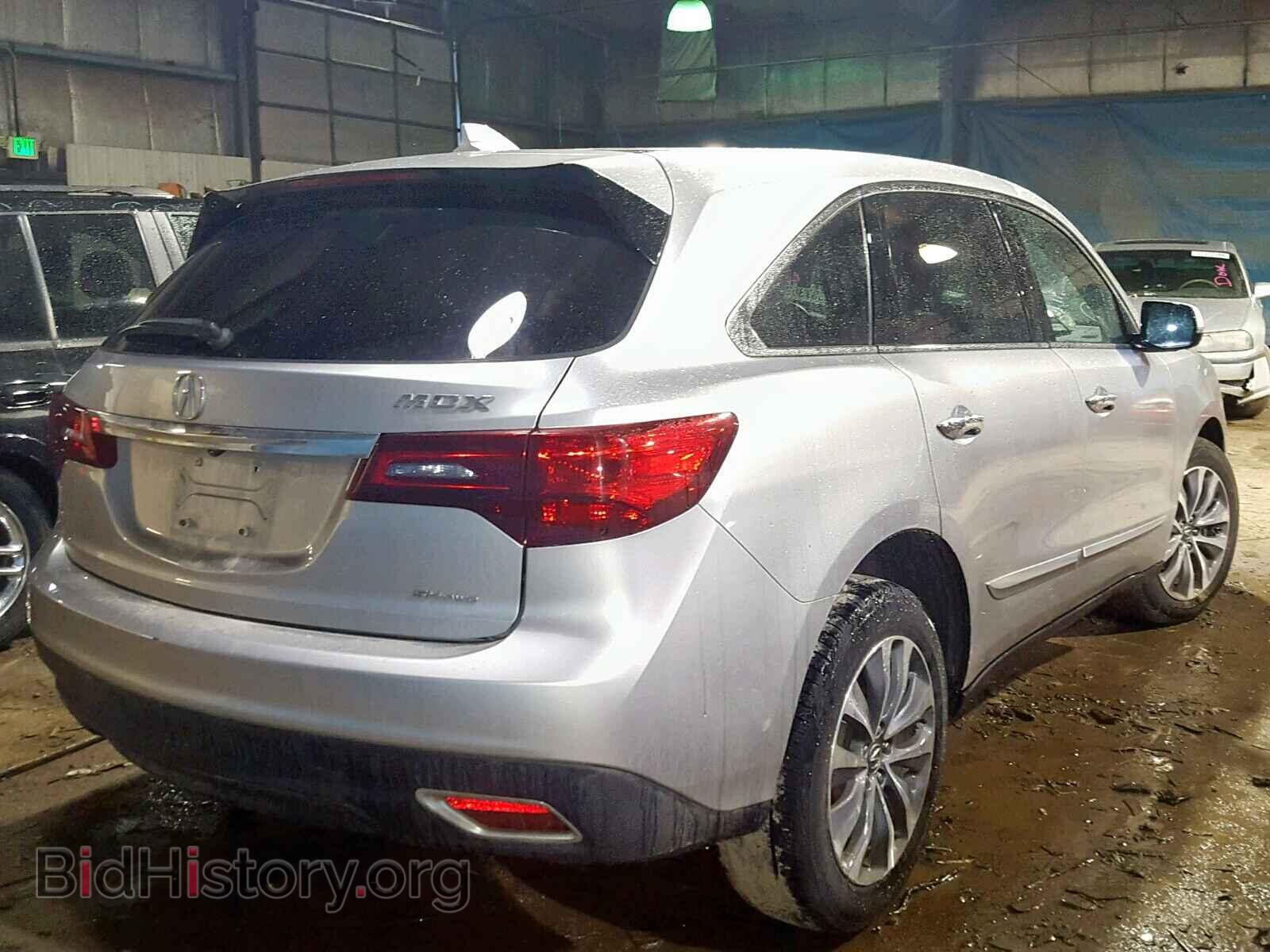 2014 ACURA MDX - VIN: 5FRYD4H45EB034870 - Фото 4