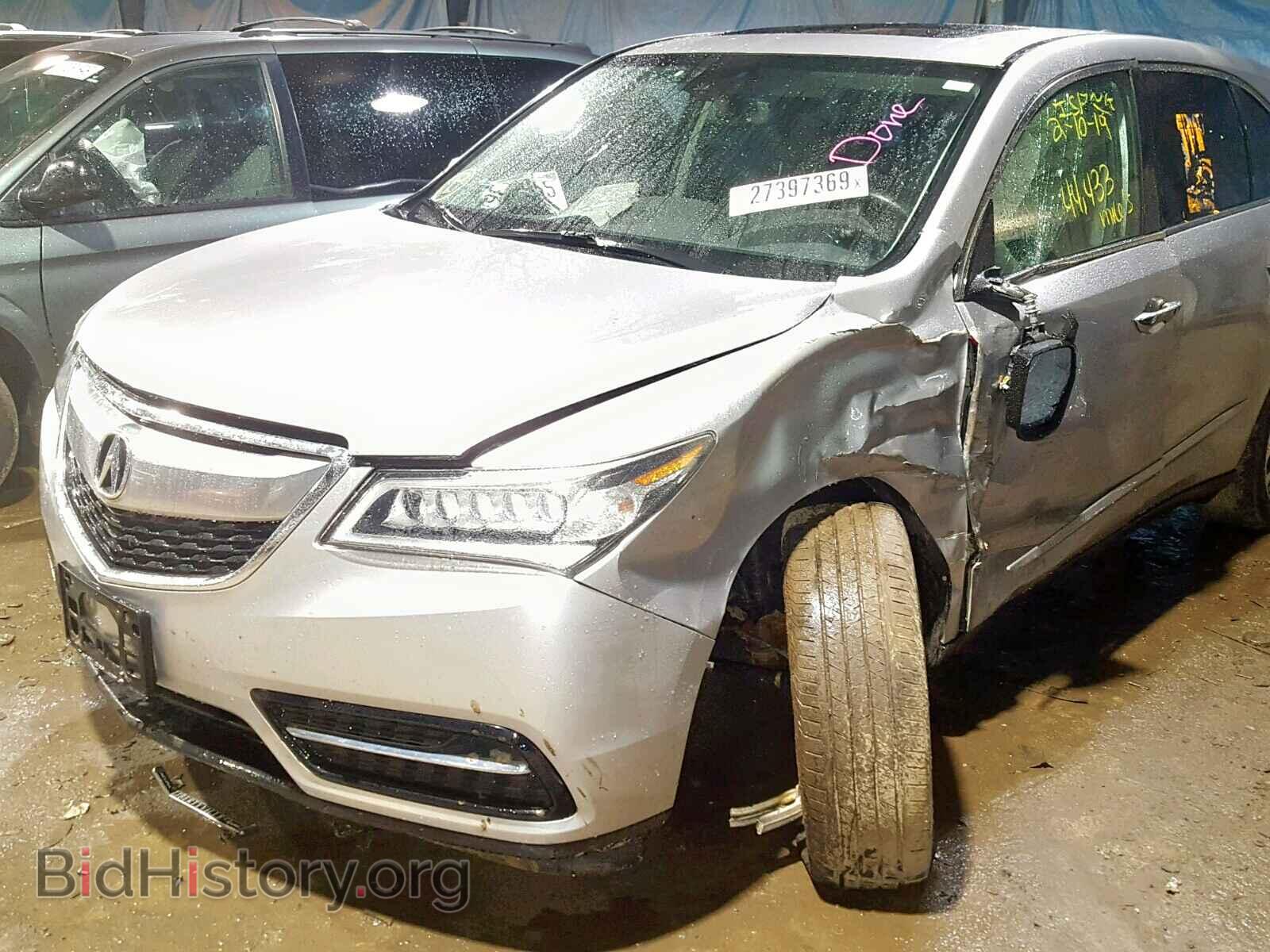 2014 ACURA MDX - VIN: 5FRYD4H45EB034870 - Фото 9