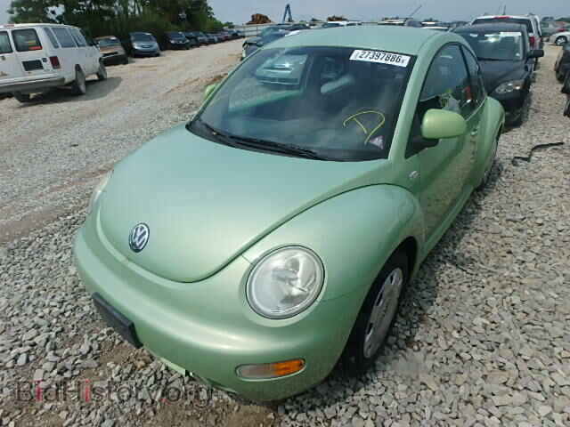2000 VOLKSWAGEN BEETLE - VIN: 3VWCF21C5YM453438 - Фото 2