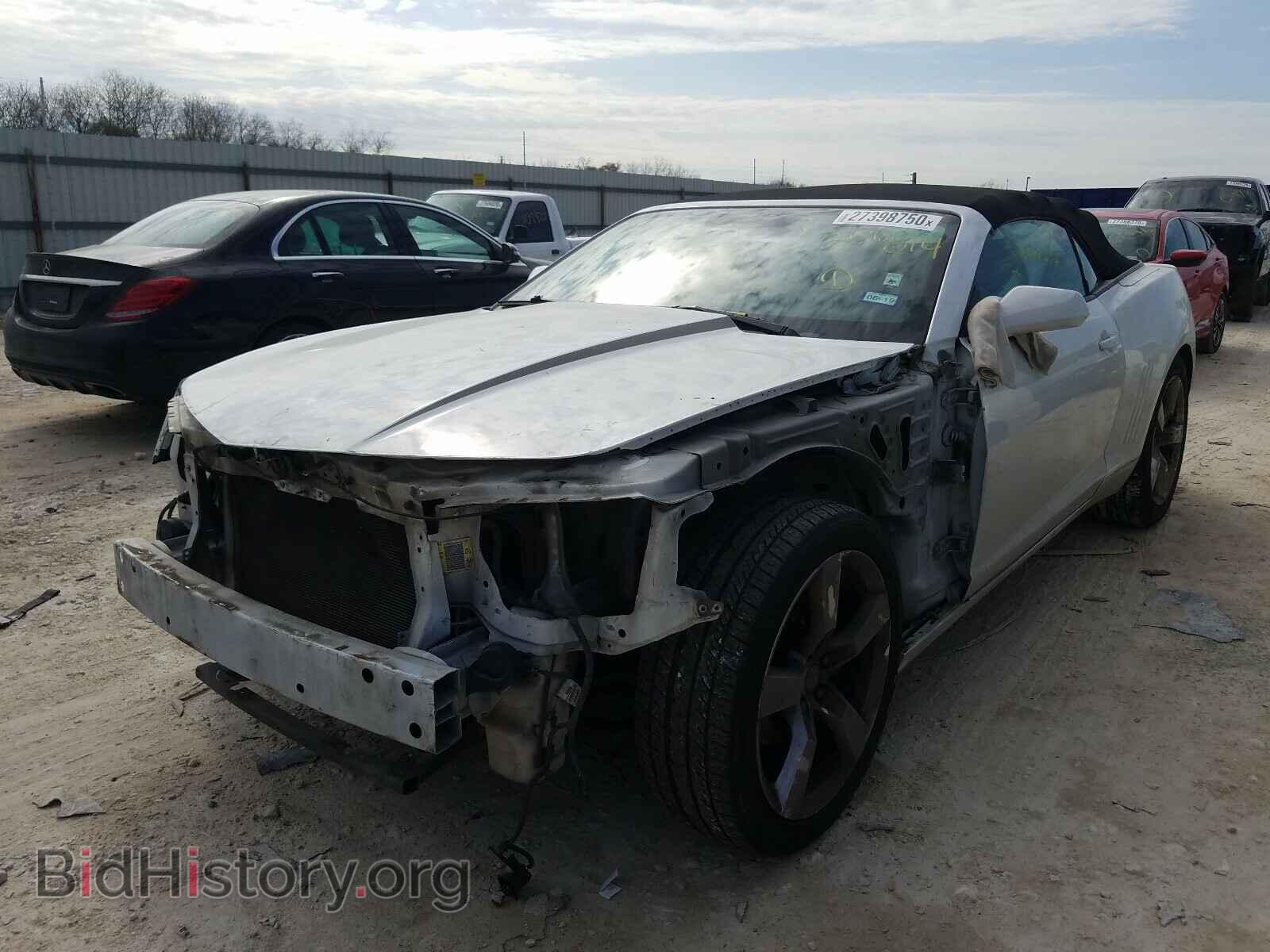 2012 CHEVROLET CAMARO - VIN: 2G1FC3D35C9206814 - Фото 2