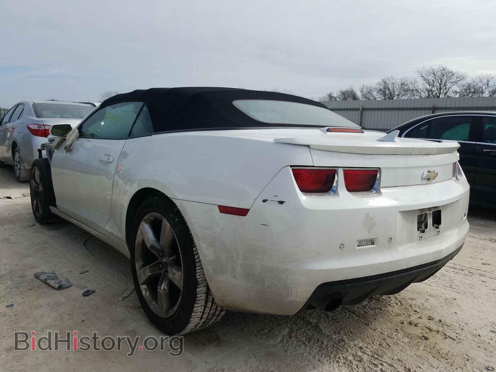 2012 CHEVROLET CAMARO - VIN: 2G1FC3D35C9206814 - Фото 3