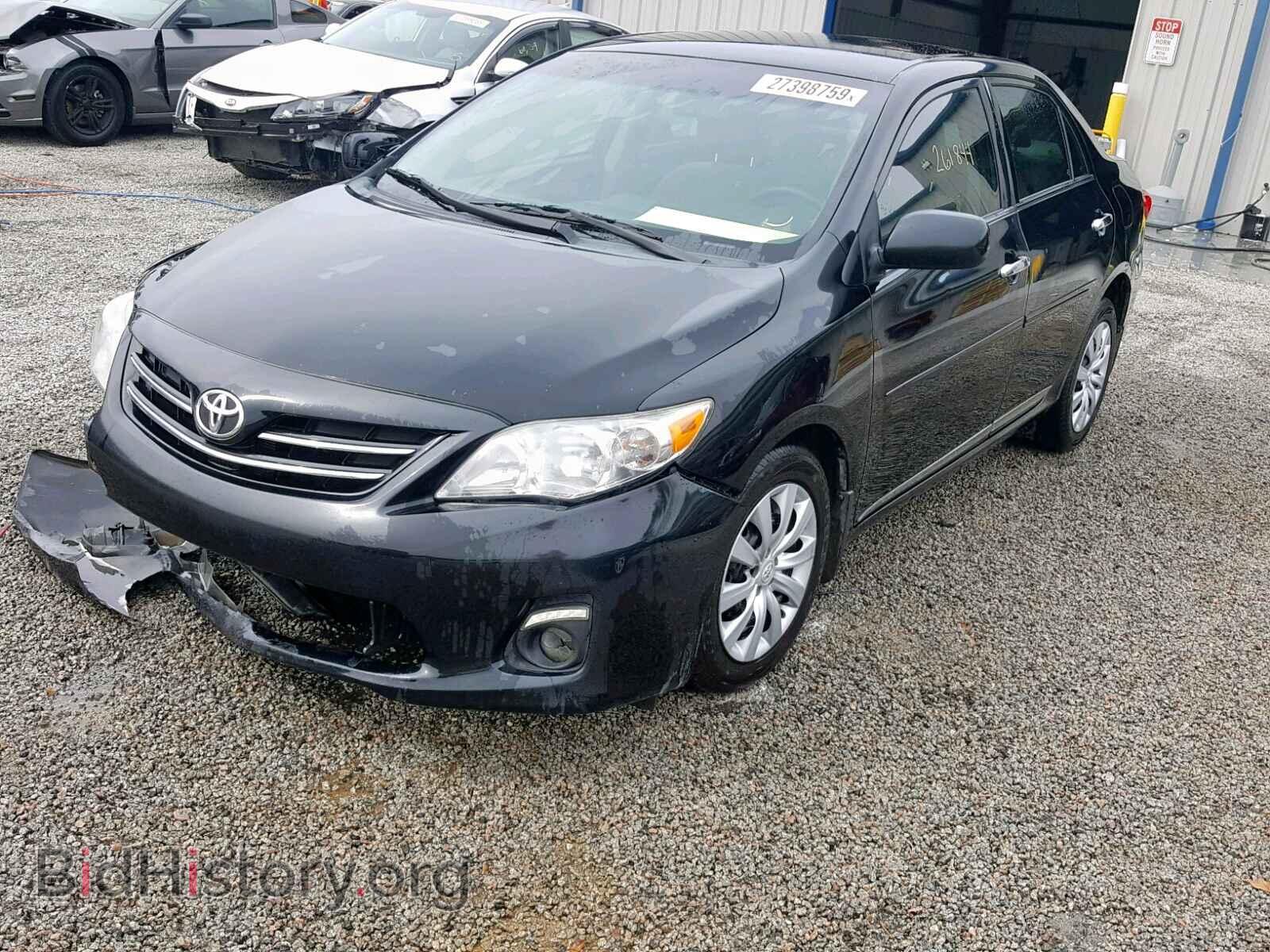 2013 TOYOTA COROLLA BA - VIN: 2T1BU4EE7DC941448 - Фото 2
