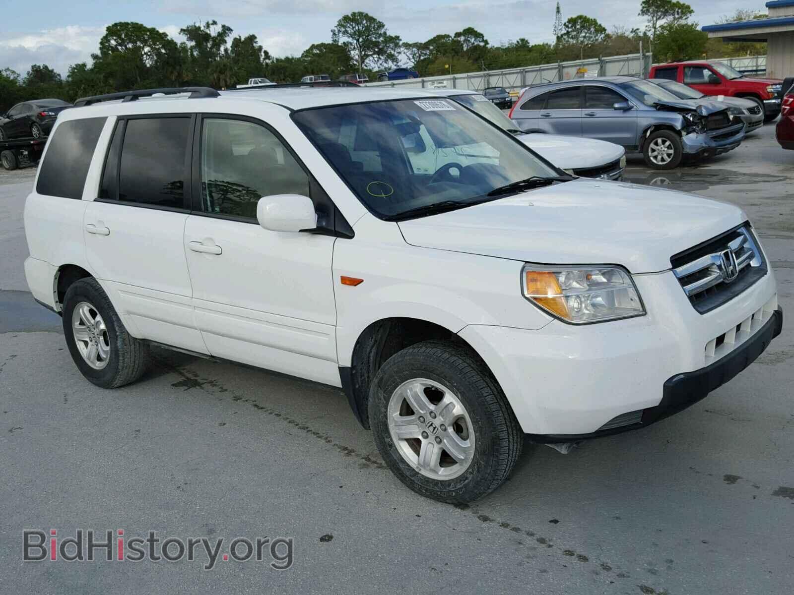 Photo 5FNYF28208B030776 - HONDA PILOT 2008