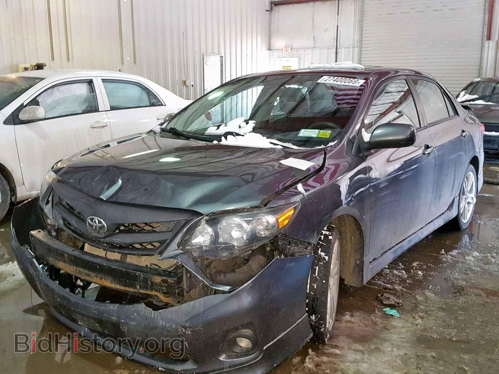 2013 TOYOTA COROLLA - VIN: 2T1BU4EE5DC119005 - Фото 2