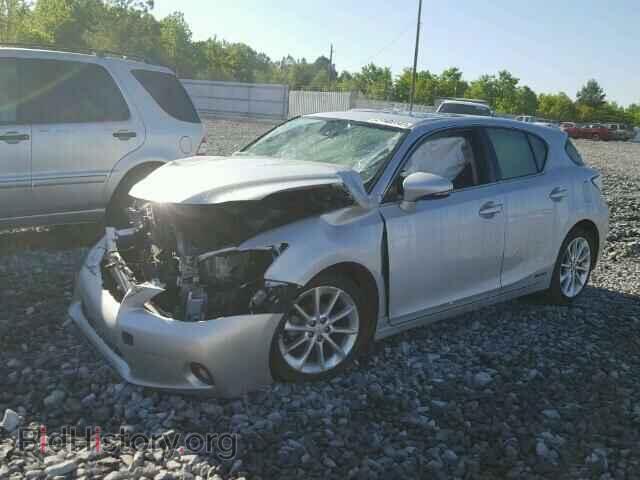 2012 LEXUS CT 200 - VIN: JTHKD5BH2C2096718 - Фото 2