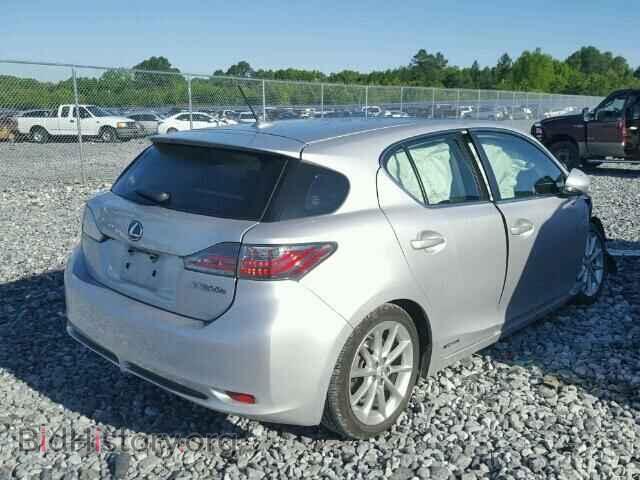 2012 LEXUS CT 200 - VIN: JTHKD5BH2C2096718 - Фото 4