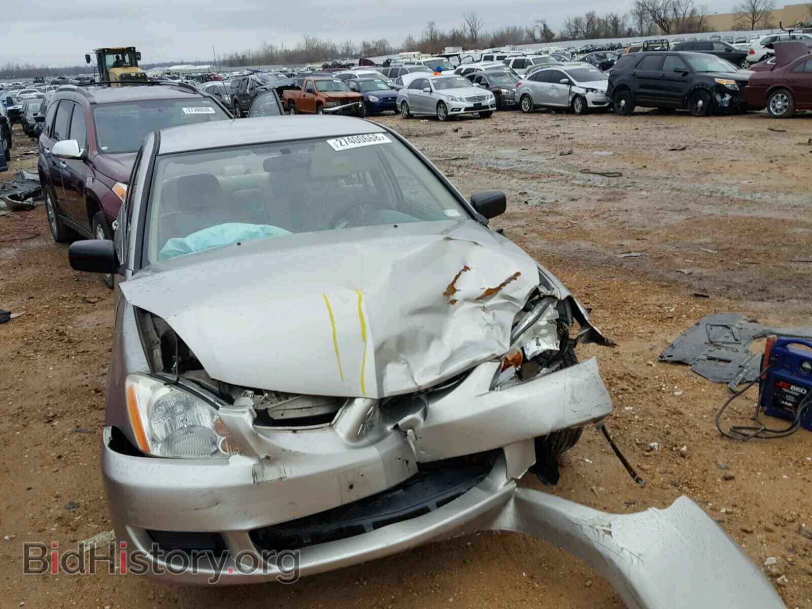 2004 MITSUBISHI LANCER - VIN: JA3AJ26E64U015793 - Фото 9