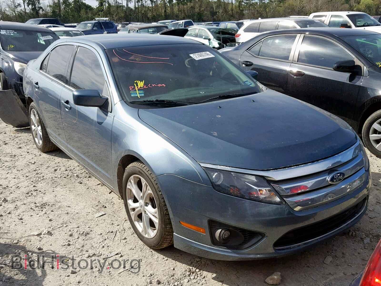 Фотография 3FAHP0HA4CR222188 - FORD FUSION SE 2012