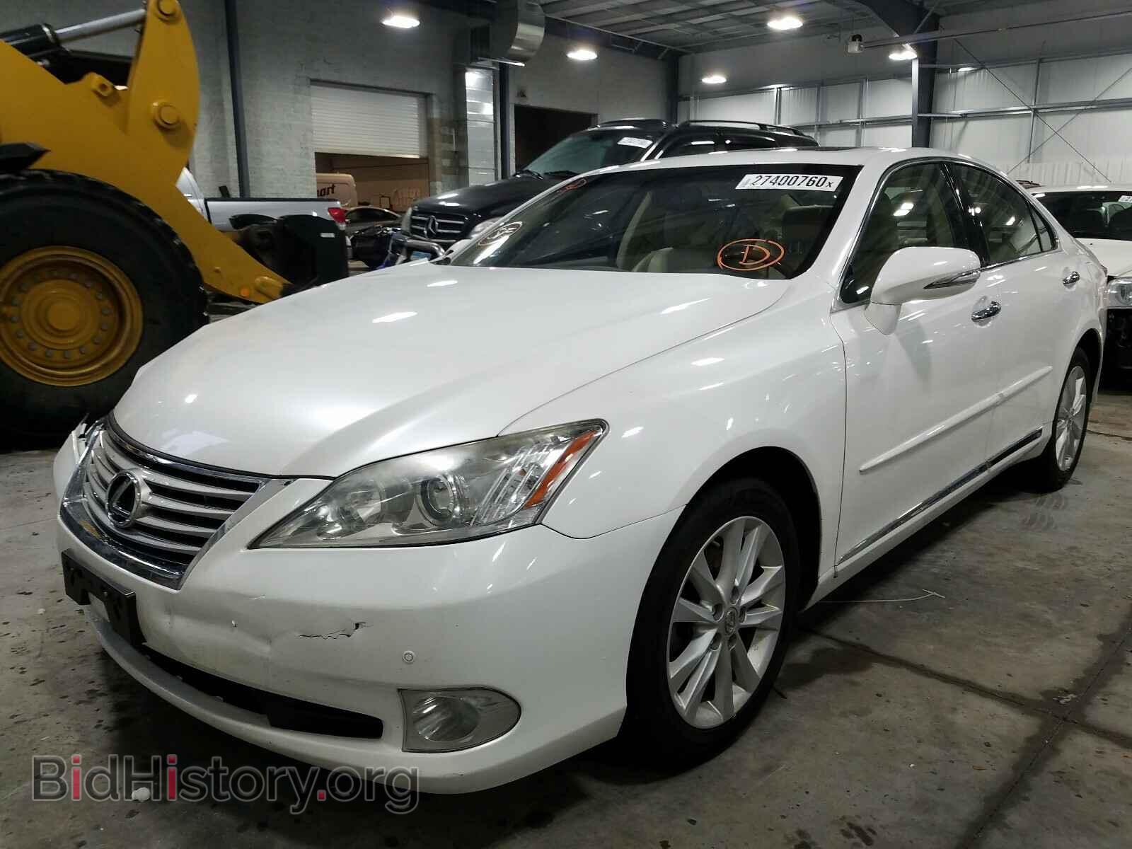 2012 LEXUS ES350 - VIN: JTHBK1EG5C2474709 - Фото 2