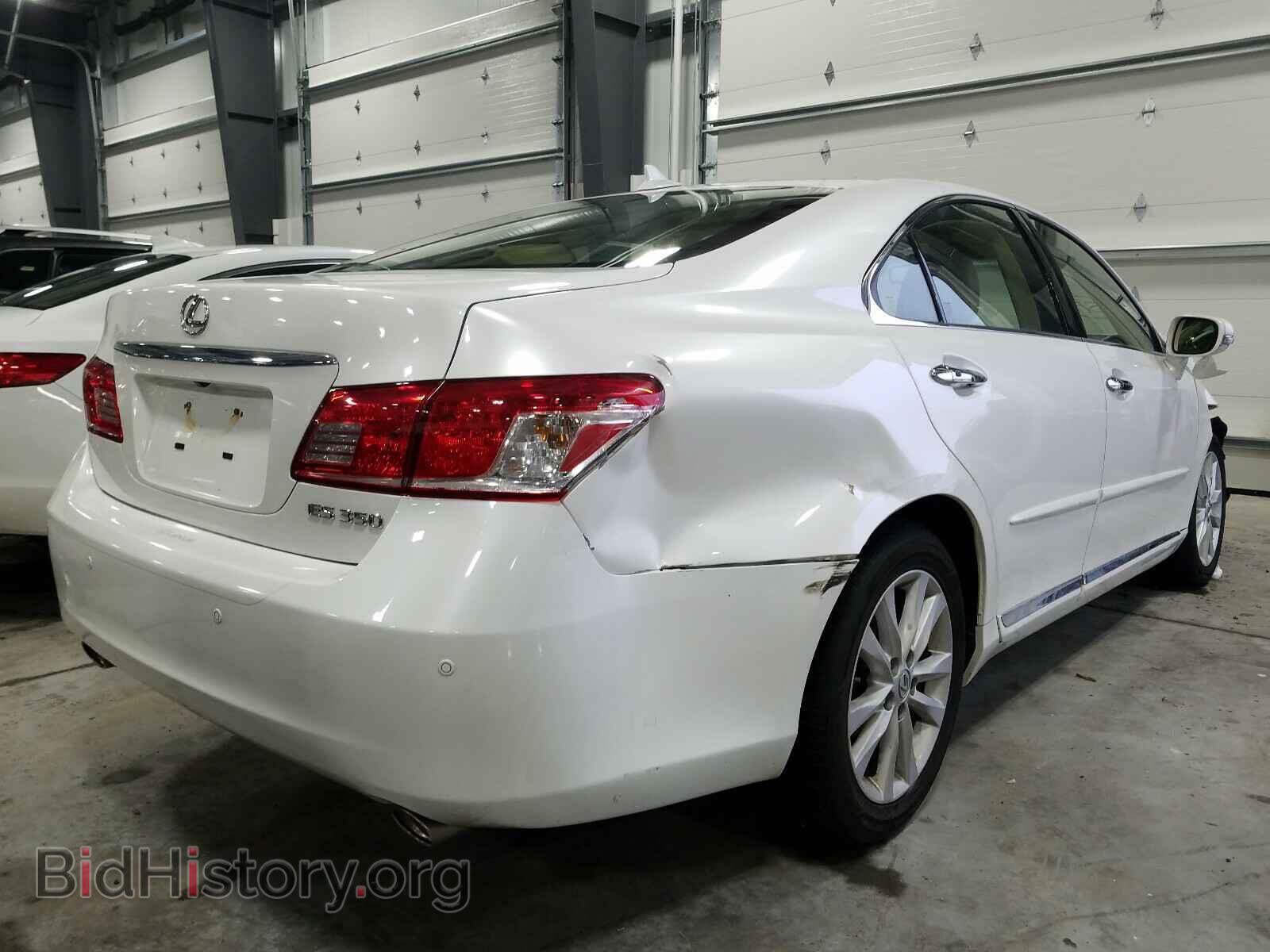 2012 LEXUS ES350 - VIN: JTHBK1EG5C2474709 - Фото 4