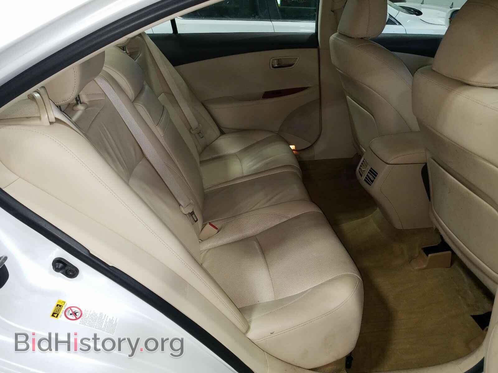 2012 LEXUS ES350 - VIN: JTHBK1EG5C2474709 - Фото 6