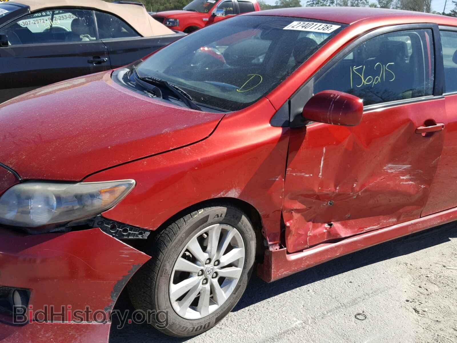 2010 TOYOTA COROLLA BA - VIN: 2T1BU4EE0AC461568 - Фото 9